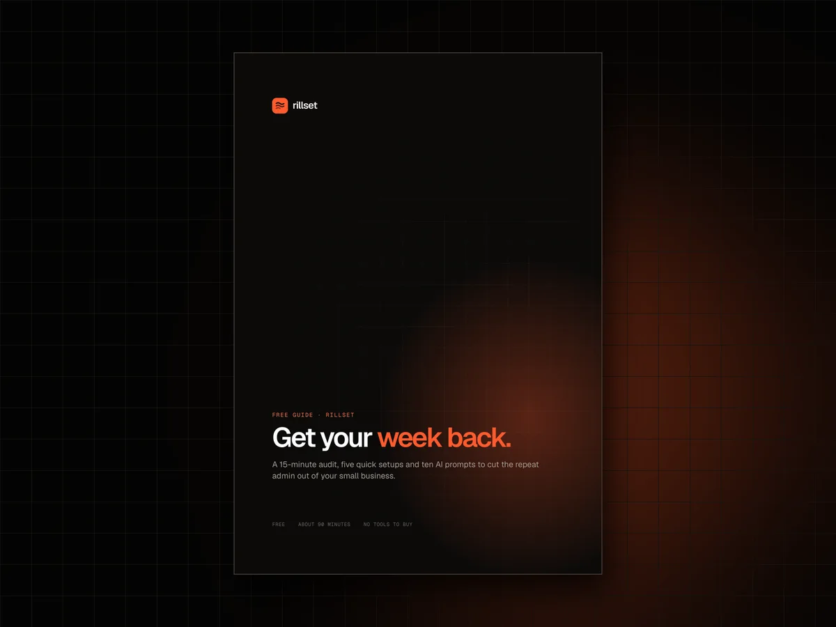 Get Your Week Back (free guide) preview